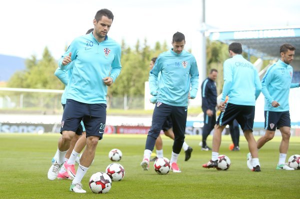 Trening hrvatske reprezentacije u Reykjaviku - Franko Andrijašević