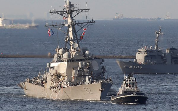 Sudar američkog razarača USS Fitzgerald