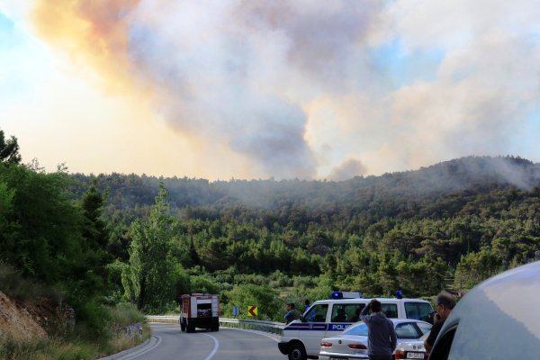 Požar kod Makarske