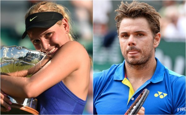 Donna Vekić Slanislas Wawrinka