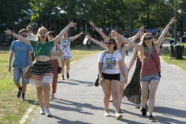 Atmosfera na prvom danu 12. INmusic festivala