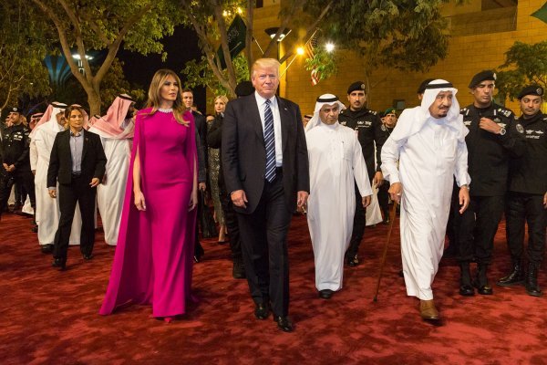 Melania Trump u kreaciji Reem Acra