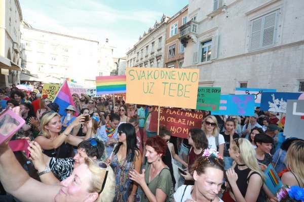 Organizatori Split Pridea upozorili su na raširenu homofobiju u društvu