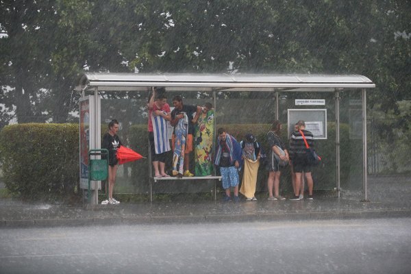 Olujno nevrijeme u Novom Zagrebu