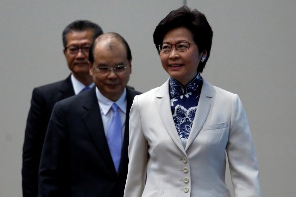 Carrie Lam, glavna izvršna upraviteljica Hong Konga