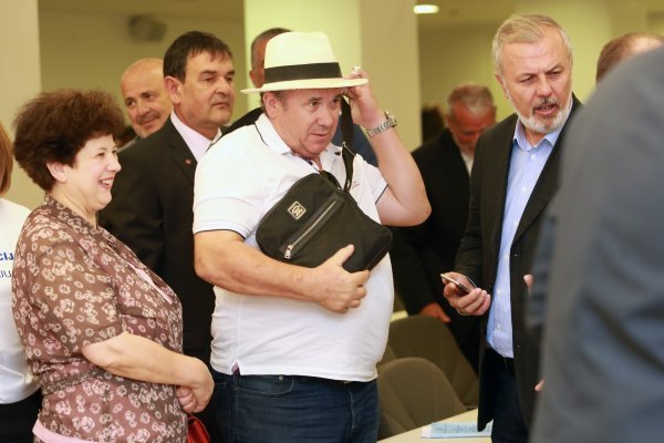 Nevenka Bečić, Željko Kerum i Ante Sanader