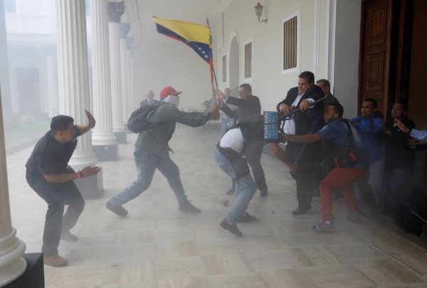 Upad u parlament Venezuele
