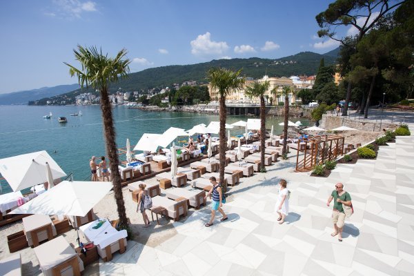 Plaža, Opatija