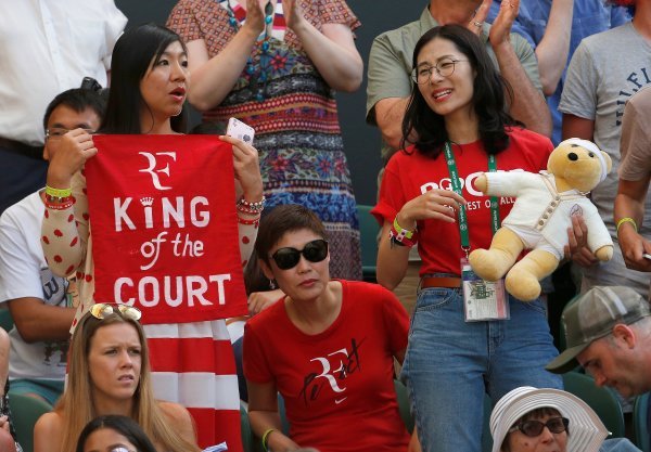 Navijači u Wimbledonu