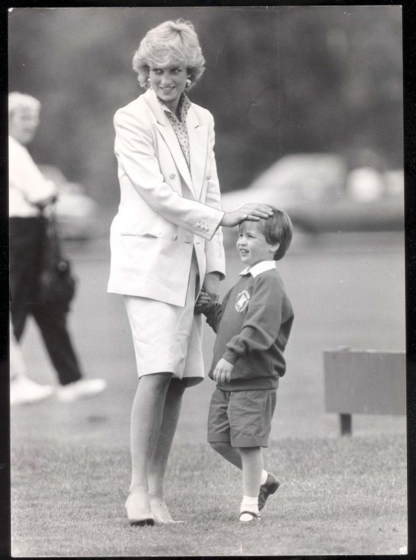 Princeza Diana sa sinom Williamom