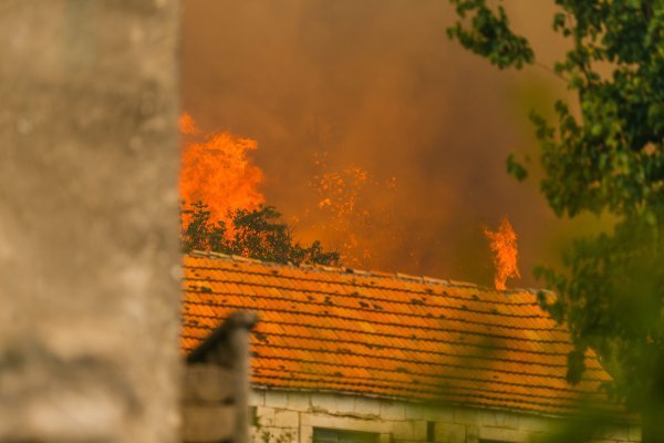 Požar u općini Seget