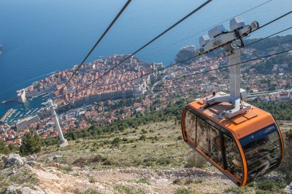 Vožnja žičarom do Srđa osigurat će vam nezaboravan doživljaj