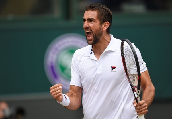Marin Čilić nakon drugog seta