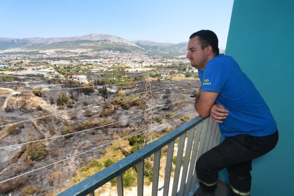 Splitsko naselje Kila dan nakon požara