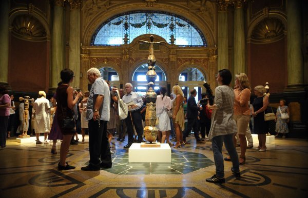 Otvaranje izložbe 'Stahov - skulpture'