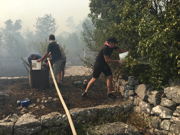 Požar kod Crvenog jezera