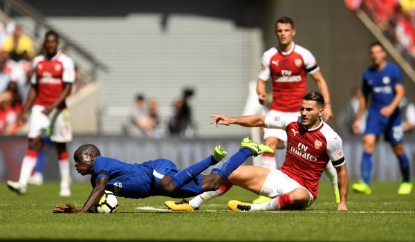 Arsenal (Sead Kolašinac) - Chelsea (N'Golo Kante)