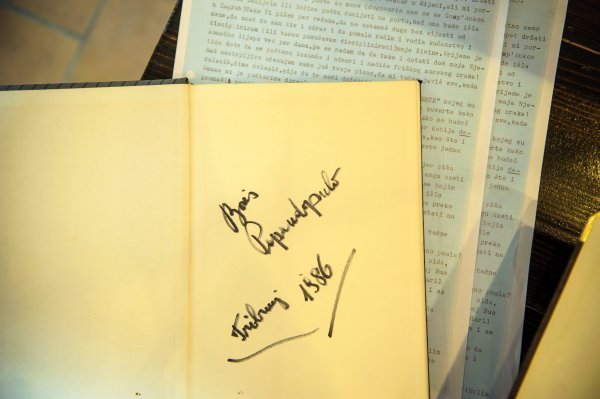 Otvorenje izložbe 'Boris Papandopulo i Tribunj'