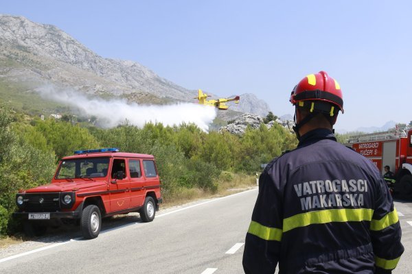 Požar kod Živogošća
