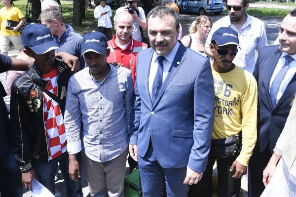 Vlaho Orepić i migranti