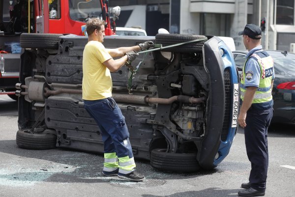 Prometna nesreća u Vukovarskoj ulici