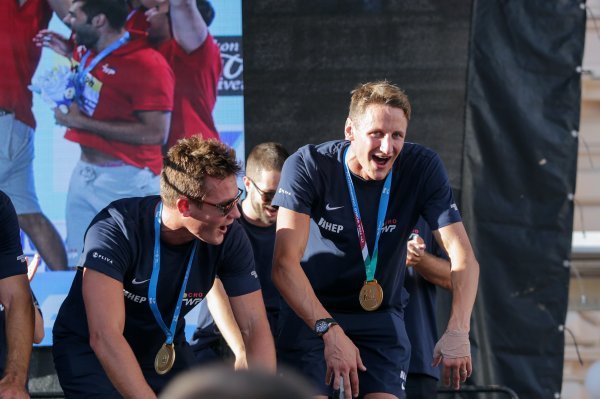 Sandro Sukno na dočeku u Dubrovniku