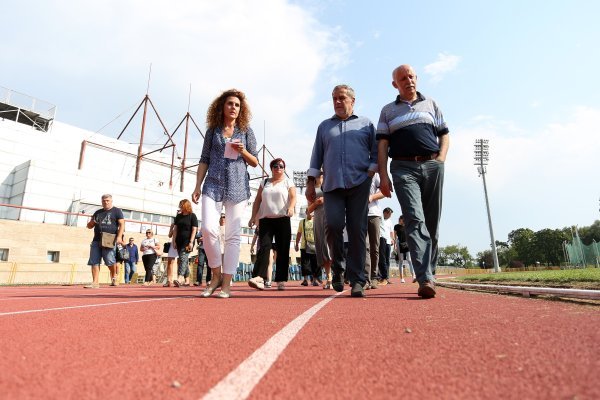 gradonačelnik Milan Bandić obišao je atletski stadion Mladost uoči Hanžeka (1)