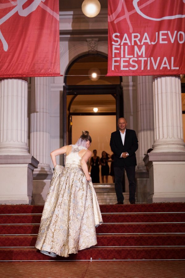 Jelena Veljača u kreaciji Kaftan studija