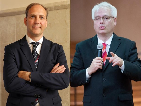 Stjepo Bartulica i Ivo Josipović