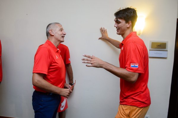 Aco Petrović i Dario Šarić, dva Šibenčanina u hrvatskoj reprezentaciji