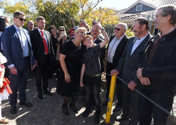 Kolinda Grabar Kitarović u Australiji