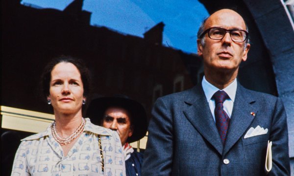 Anne-Aymone i Valéry Giscard d'Estaing
