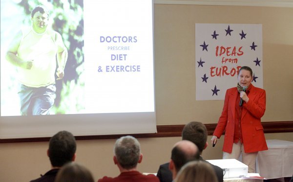 Anita Bušić na natjecanju 'Ideje iz Europe'