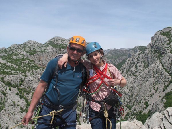 Stipe Božić i kćerka Iva