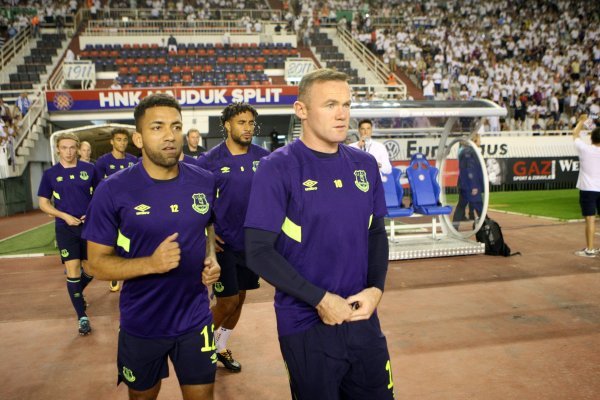 Hajduk - Everton (Aaron Lennon, Wayne Rooney)