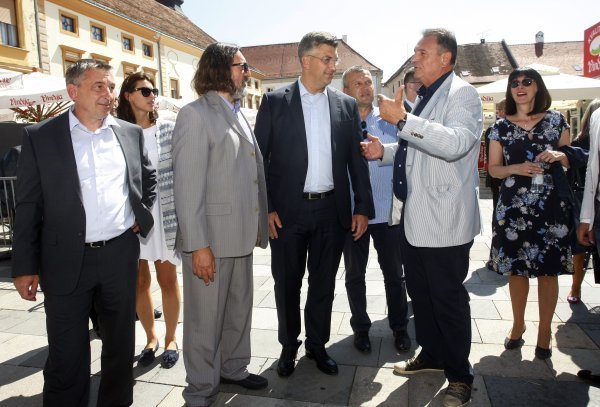 Premijer Plenković je petak proveo u Varaždinu