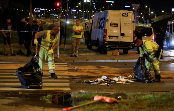 Prometna nesreća u Varšavi