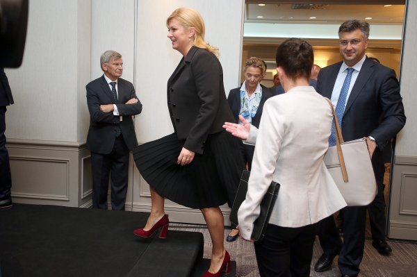Kolinda Grabar Kitarović Andrej Plenković
