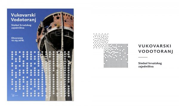 Rješenje za vizualni identitet vukovarskog Vodotornja