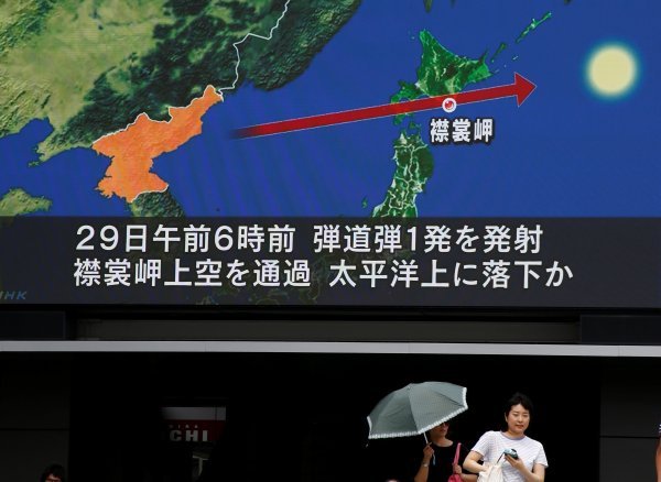 Sjeverna Koreja ispalila je raketu prema Japanu