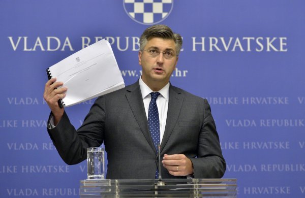 Predsjednik HDZ-a i Vlade Andrej Plenković