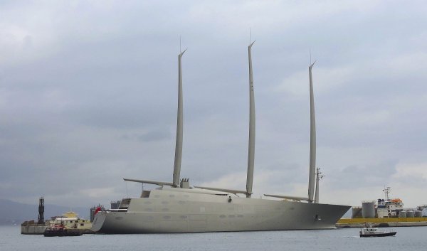 Luksuzna jahta A u vlasništvu Andreja Melničenka