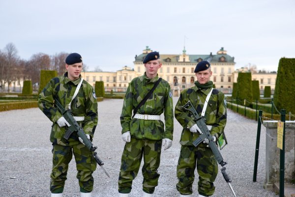 Vojne vježbe u Švedskoj