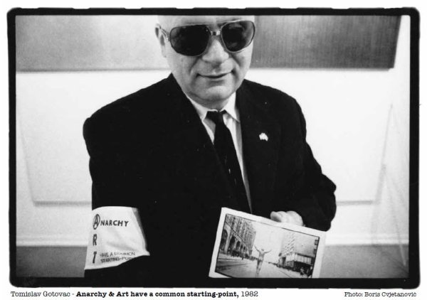 'Anarchy and Art have a common starting-point', 1982.