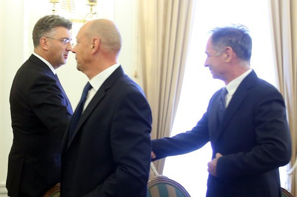 Andrej Plenković, Milorad Pupovac