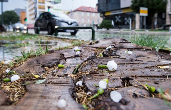 Olujno nevrijeme zahvatilo Split