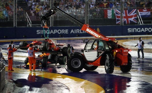 Kimi Raikkonen i  Max Verstappen nisu završili utrku