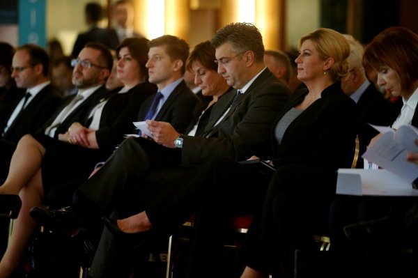 Zdravko Marić, Martina Dalić, Andrej Plenković, Kolinda Grabar Kitarović 