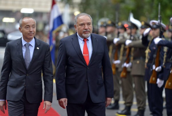 Damir Krstičević i Avigdor Lieberman