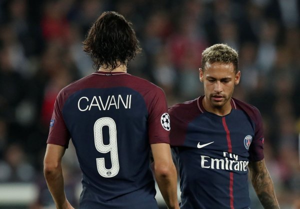 Edinson Cavani i Neymar
